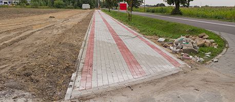 Budowa ścieżki pieszo-rowerowej w miejscowości Biała – etap I